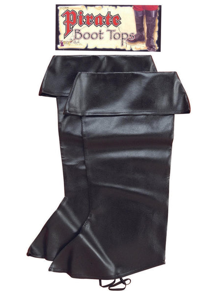 Adult Black Pirate Boot Tops