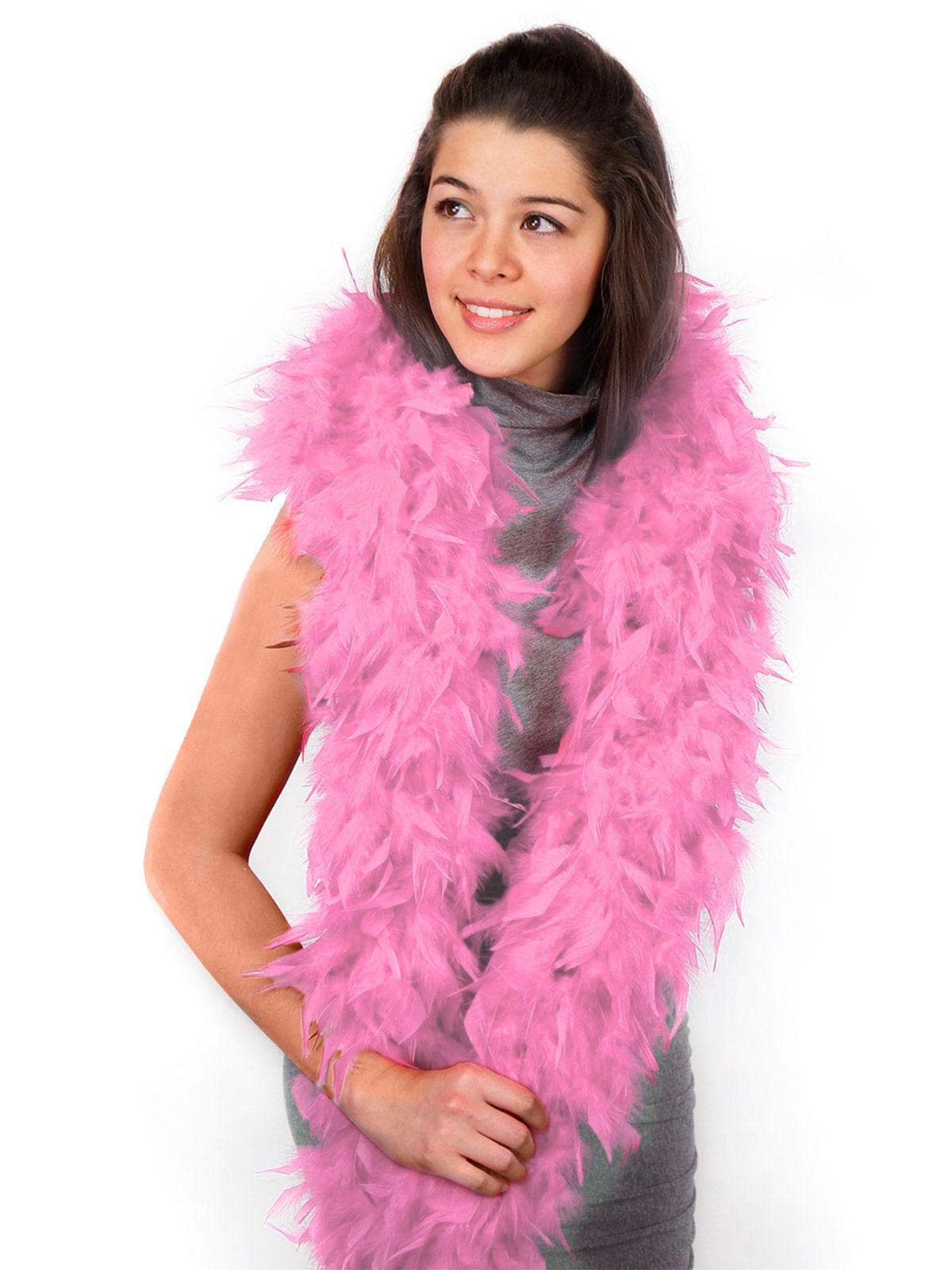 Adult Classic Pink Feather Boa - costumes.com