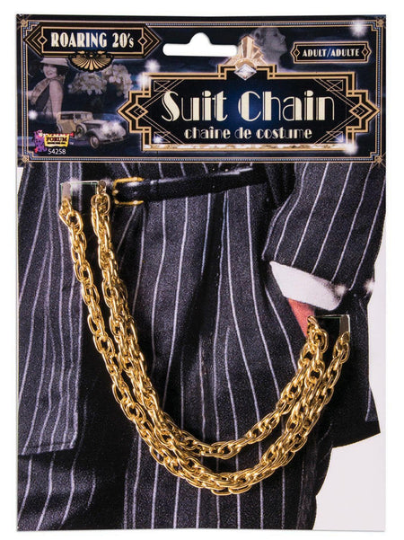 Men's Gold Gangster Zoot Suit Chain