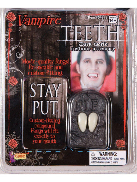 Adult Stay Put Vampire Fangs
