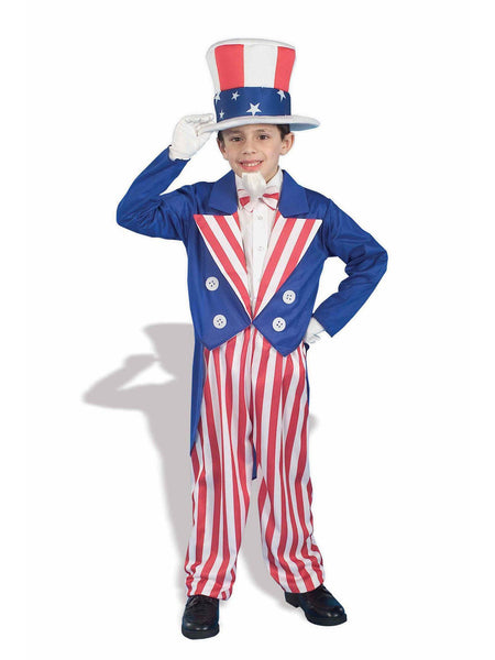 Boys' Patriotic Uncle Sam Costume