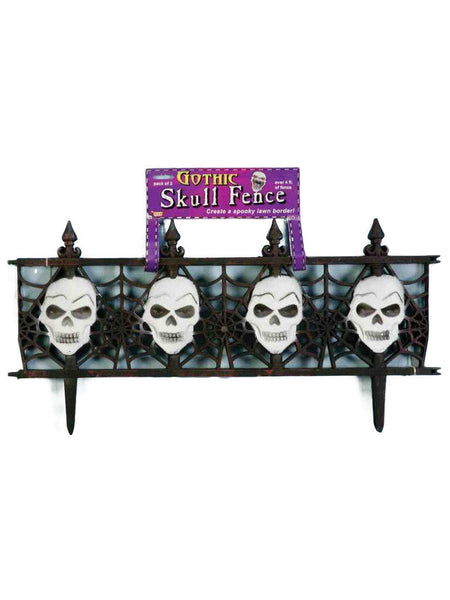 2 Piece Gothic Skull Fence
