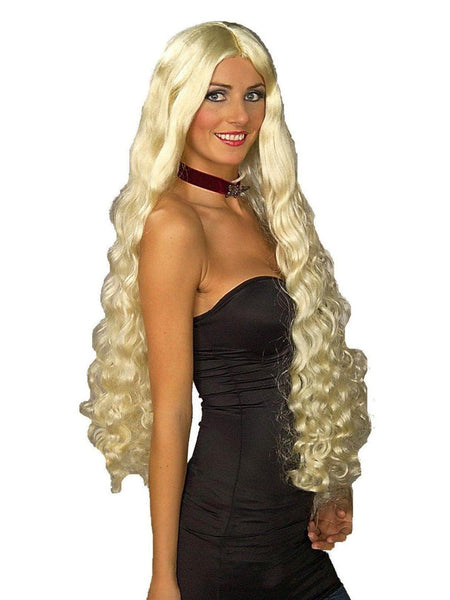 Women's Long Blonde Mesmerelda Wig