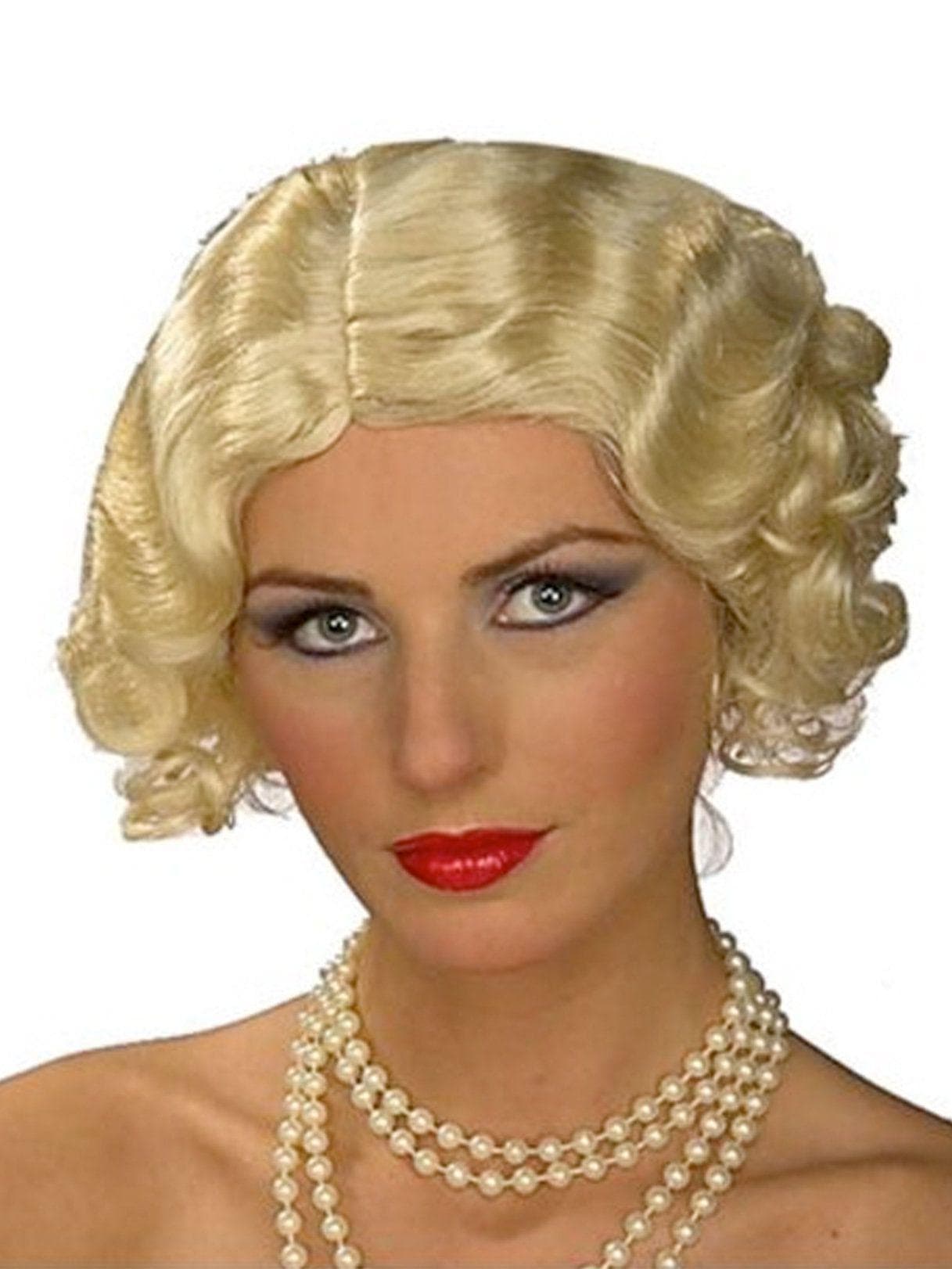 Flapper Wig - Blonde - costumes.com