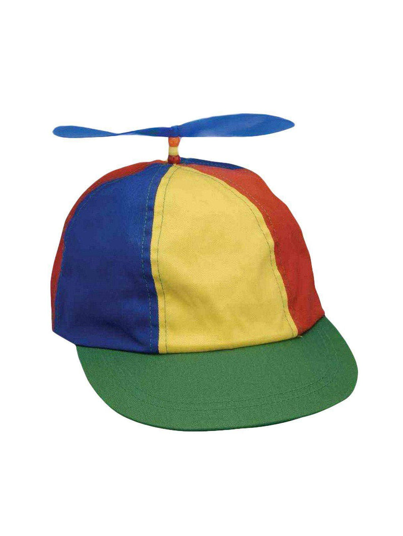 Multicolored Propeller Beanie Hat