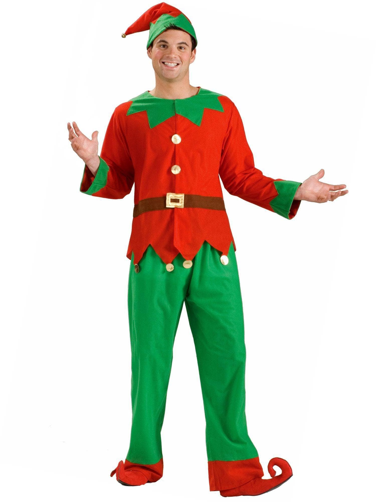 Adult Holiday Helper Elf Costume - costumes.com