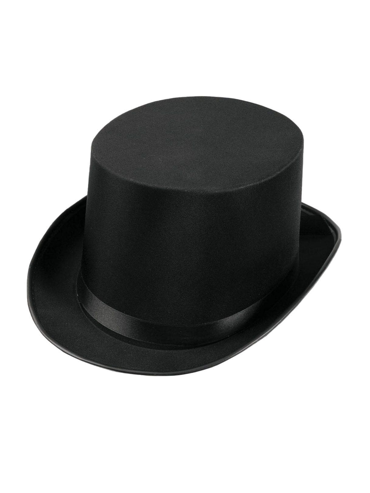 Adult Black Classic Top Hat - Deluxe - costumes.com