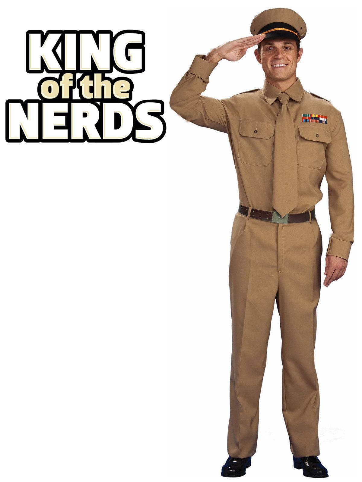 Adult World War II General Costume - costumes.com