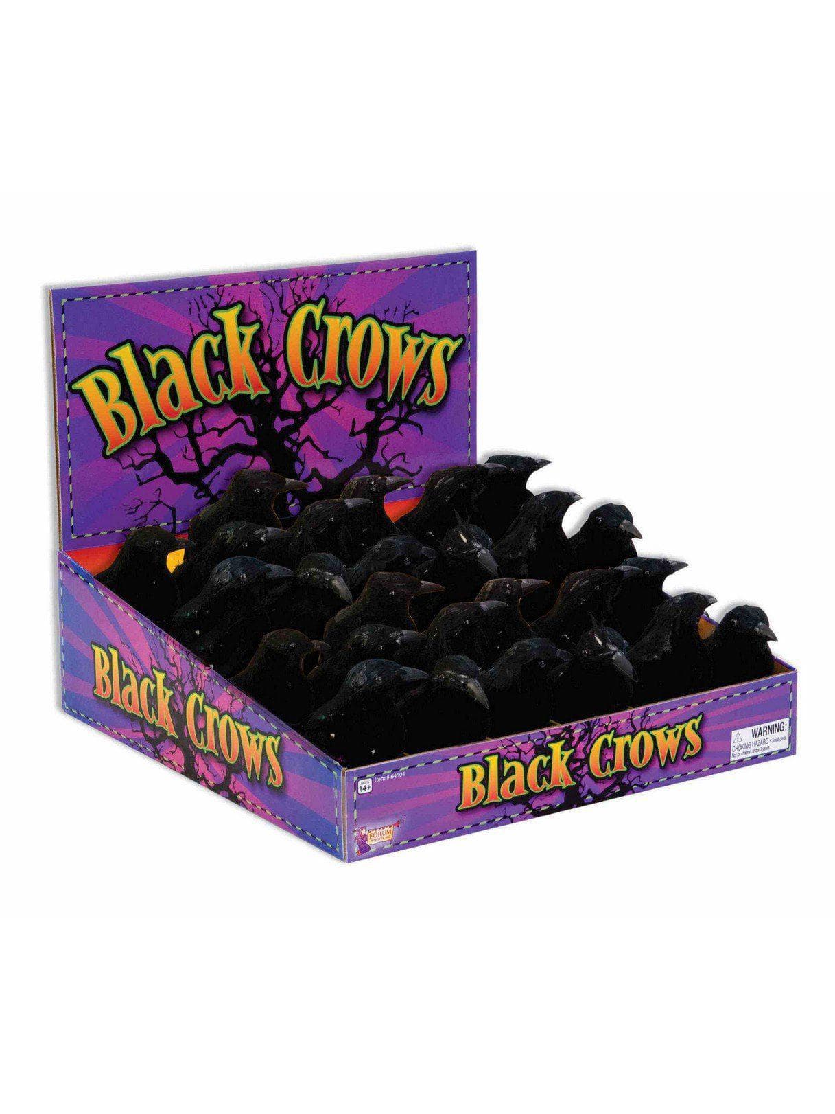 5-inch Black Crow Decoration - costumes.com