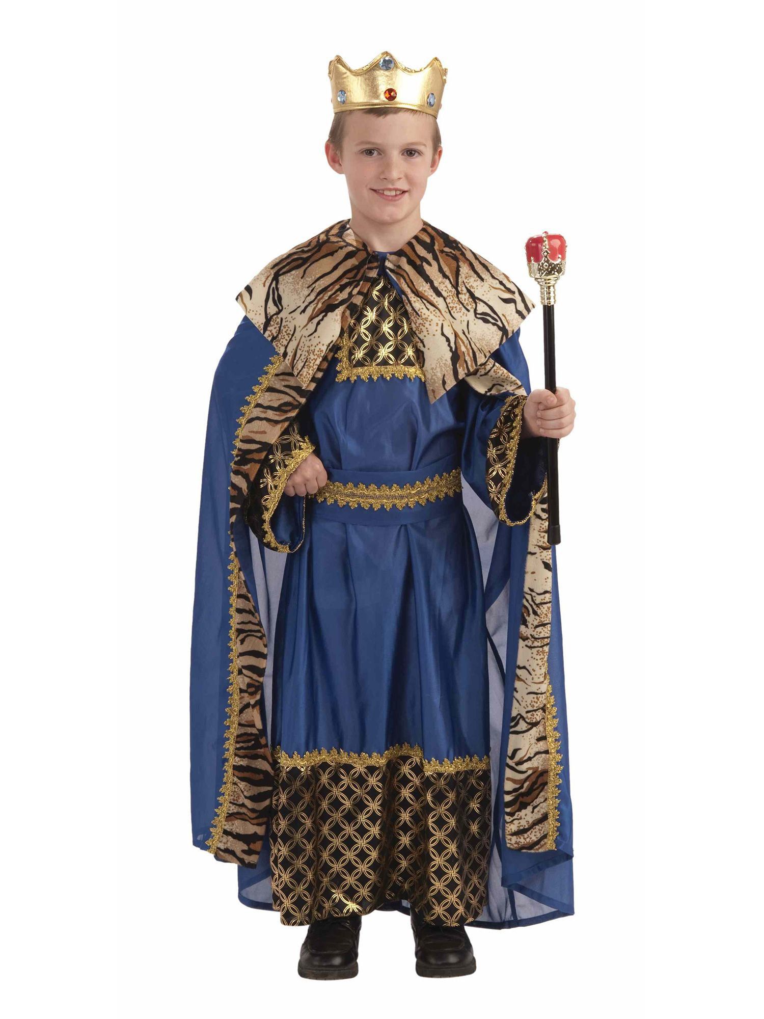 Kid's Deluxe King Of The Kingdom Costume - costumes.com