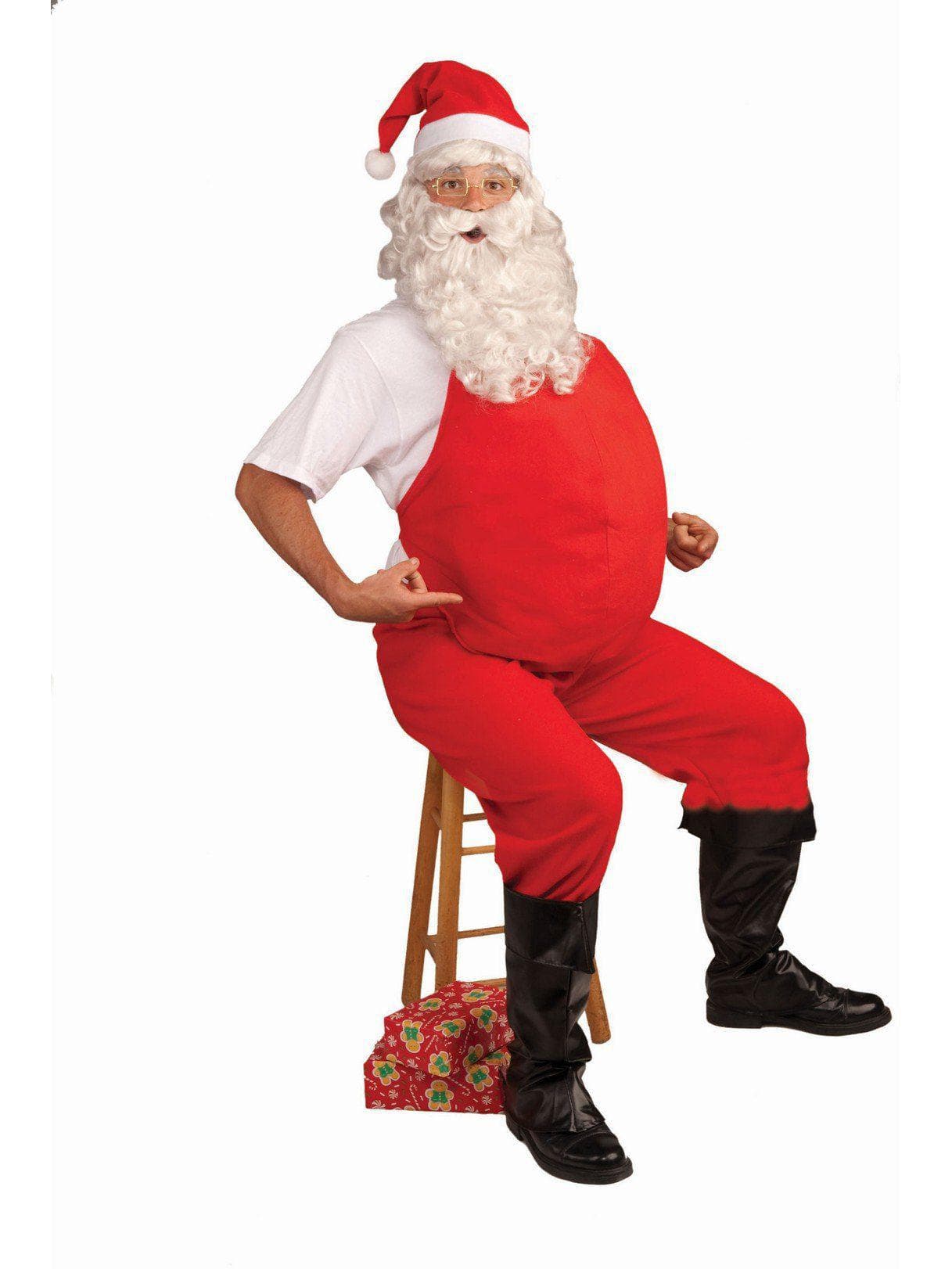 Adult Stuffed Santa Belly - costumes.com