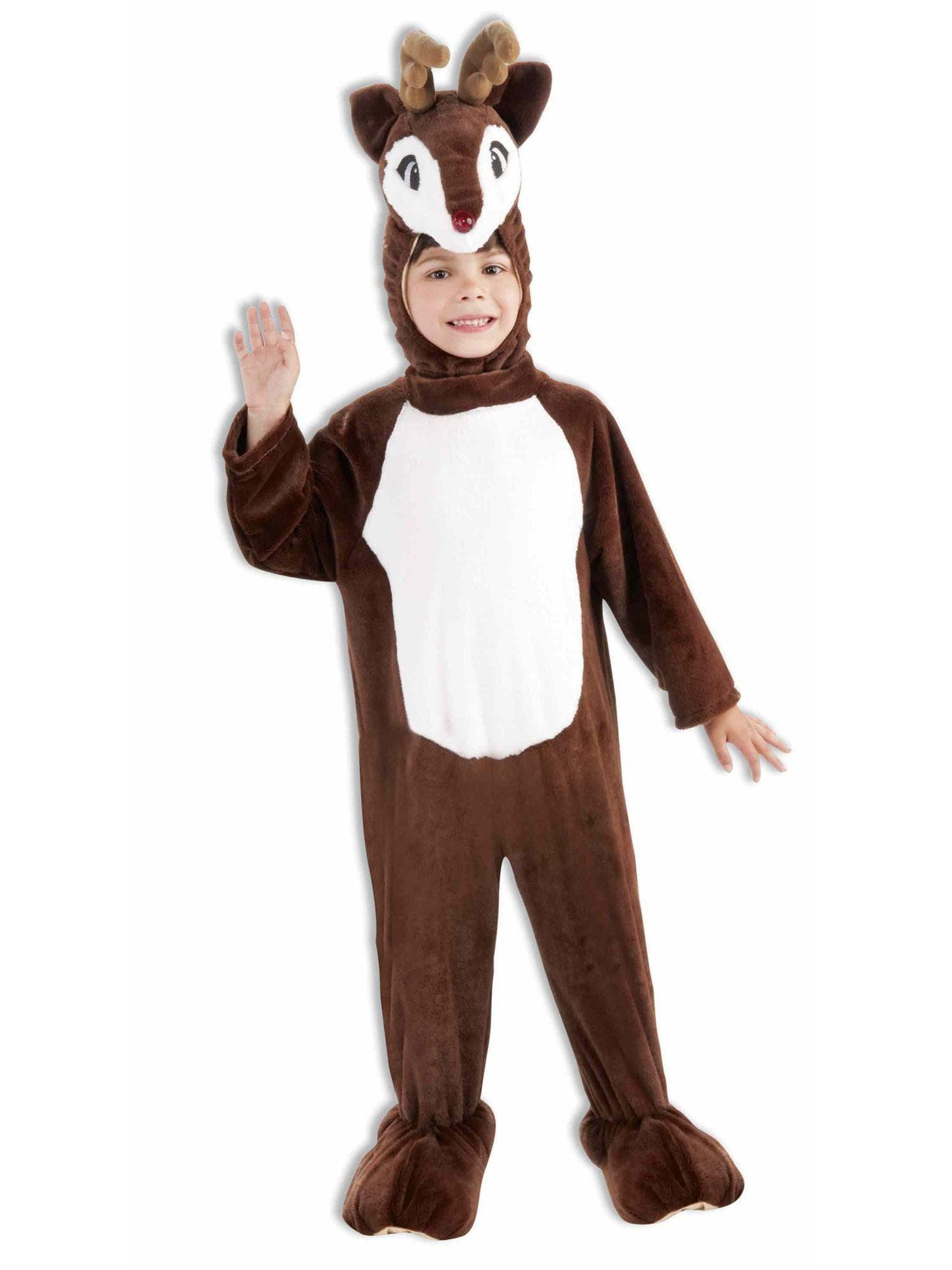 Kid's s Plush Reindeer Mascot Costume - costumes.com