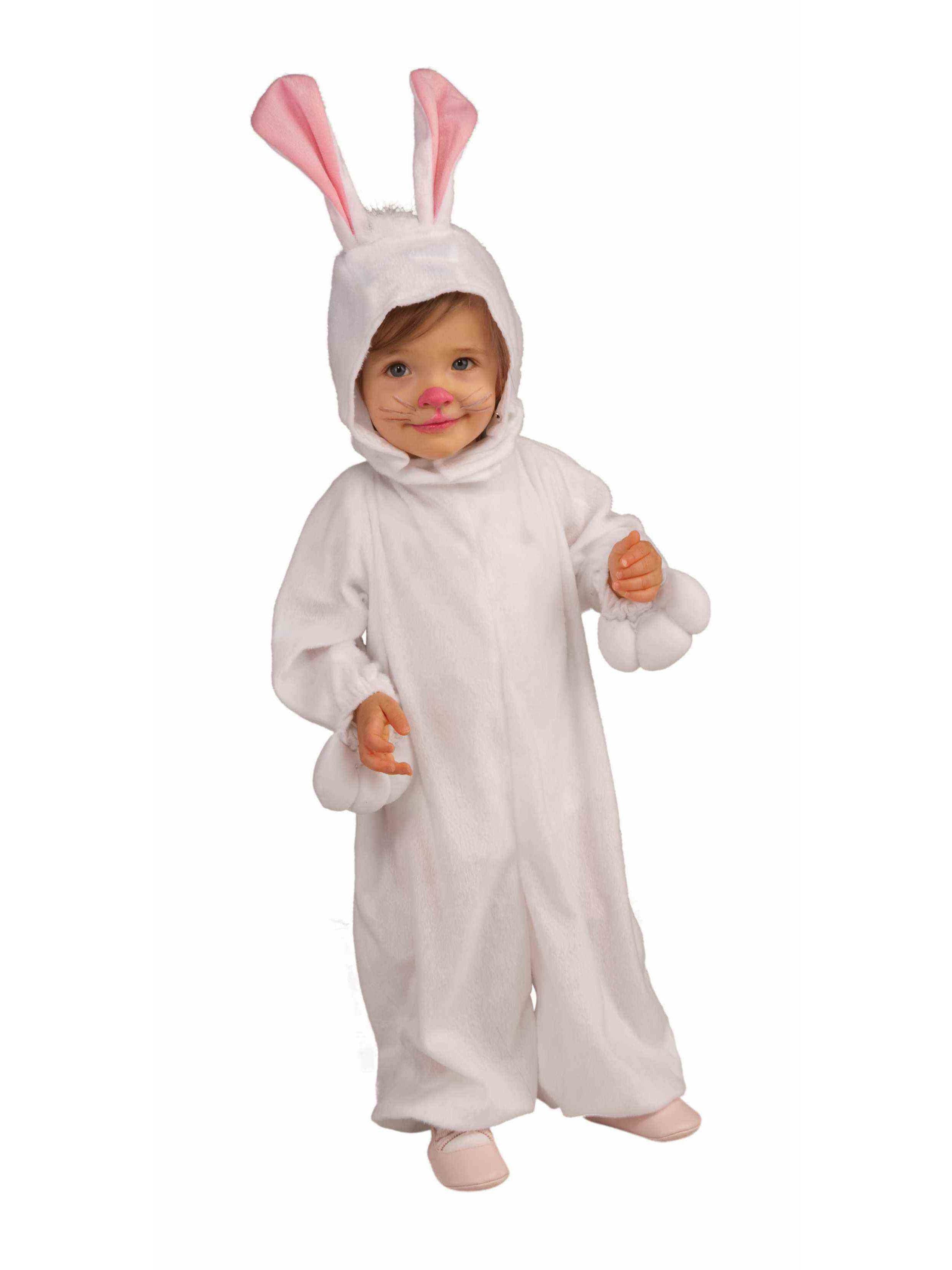 White Bunny Rabbit Costume for Toddlers - costumes.com