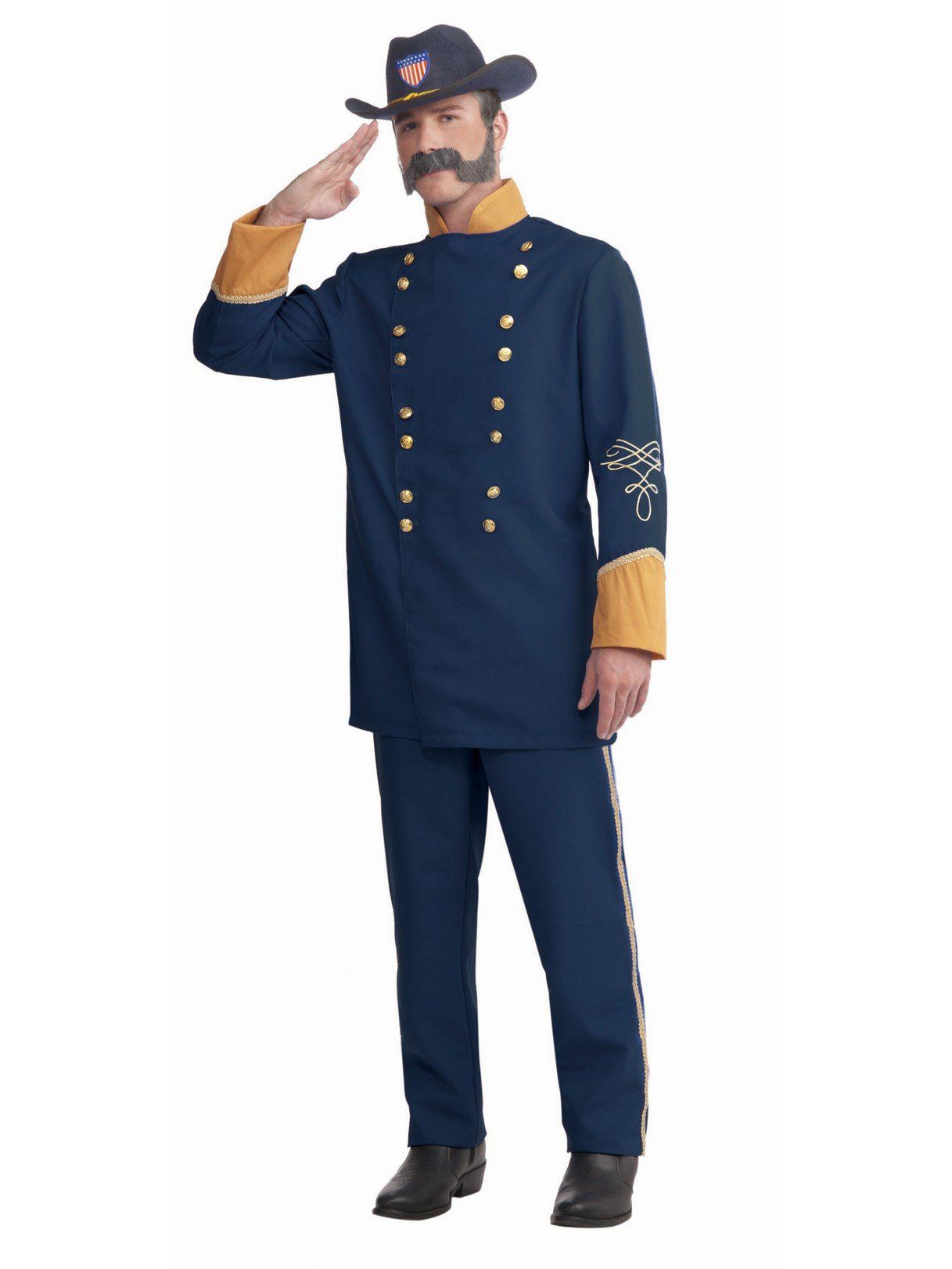 Adult Union Officer Costume - costumes.com