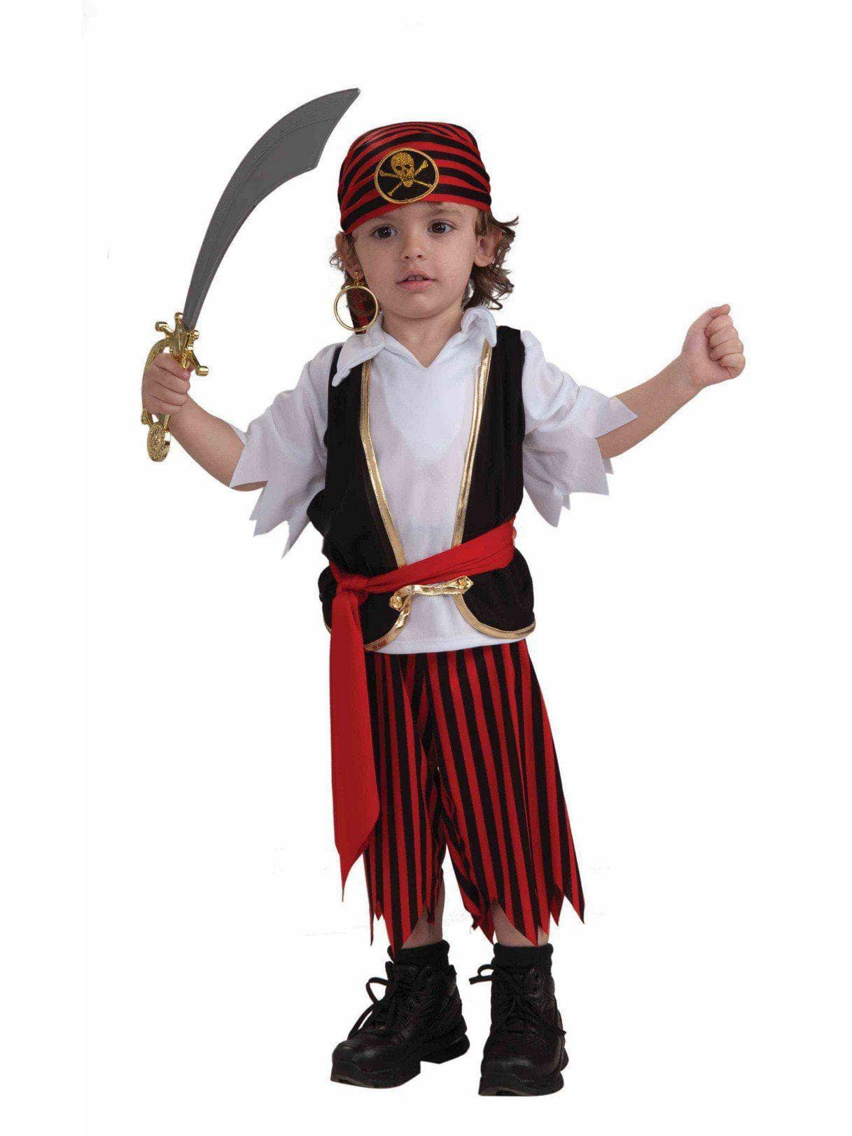 Classic Pirate Costume for Toddlers - costumes.com