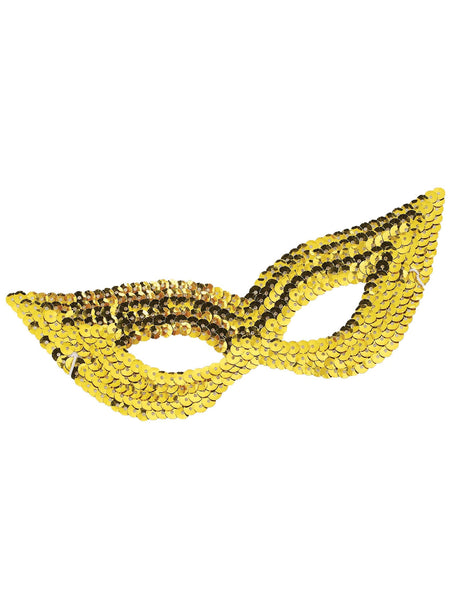 Sequin Eye Mask - Gold