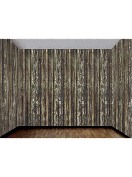 Haunted House Rotted Wood Wall 1 x 4