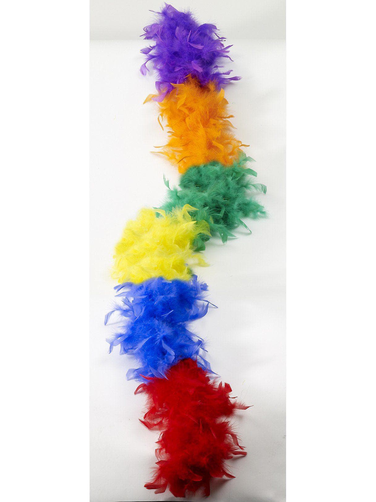 Rainbow Boa Accessory - costumes.com