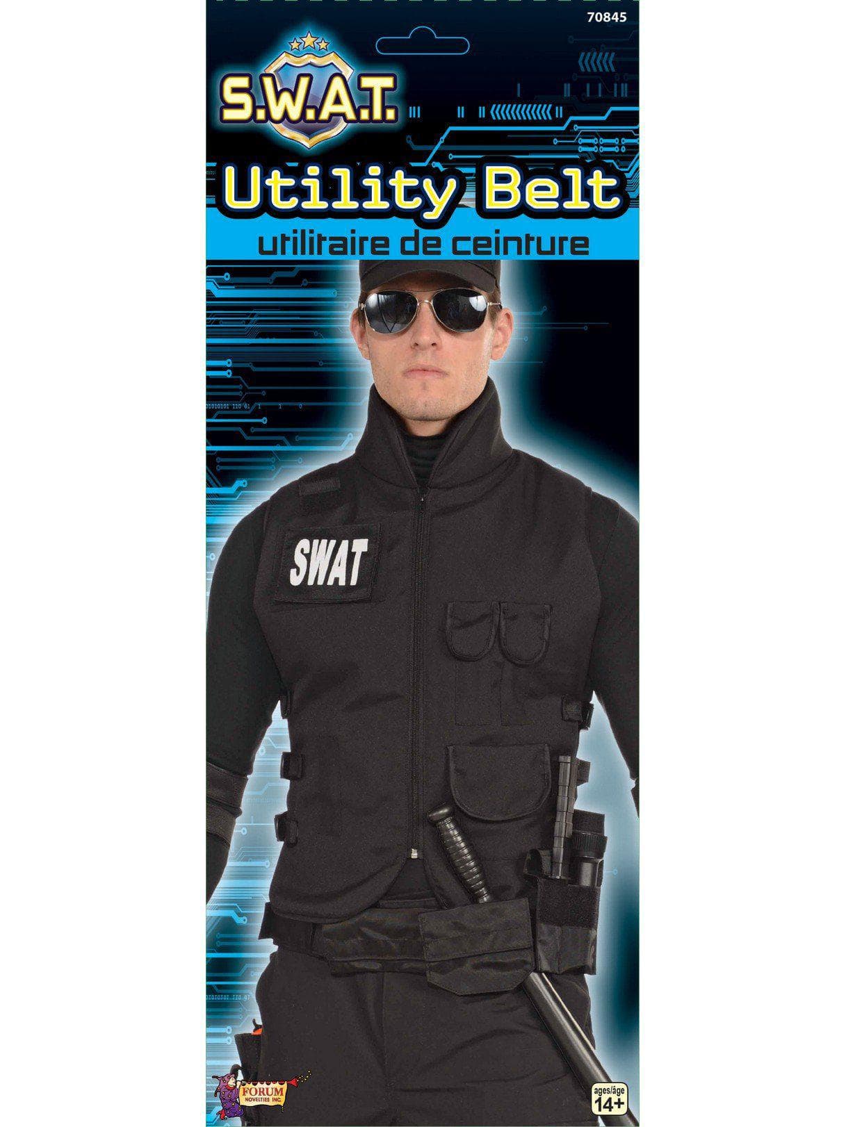 Adult Black S.W.A.T. Utility Belt - costumes.com