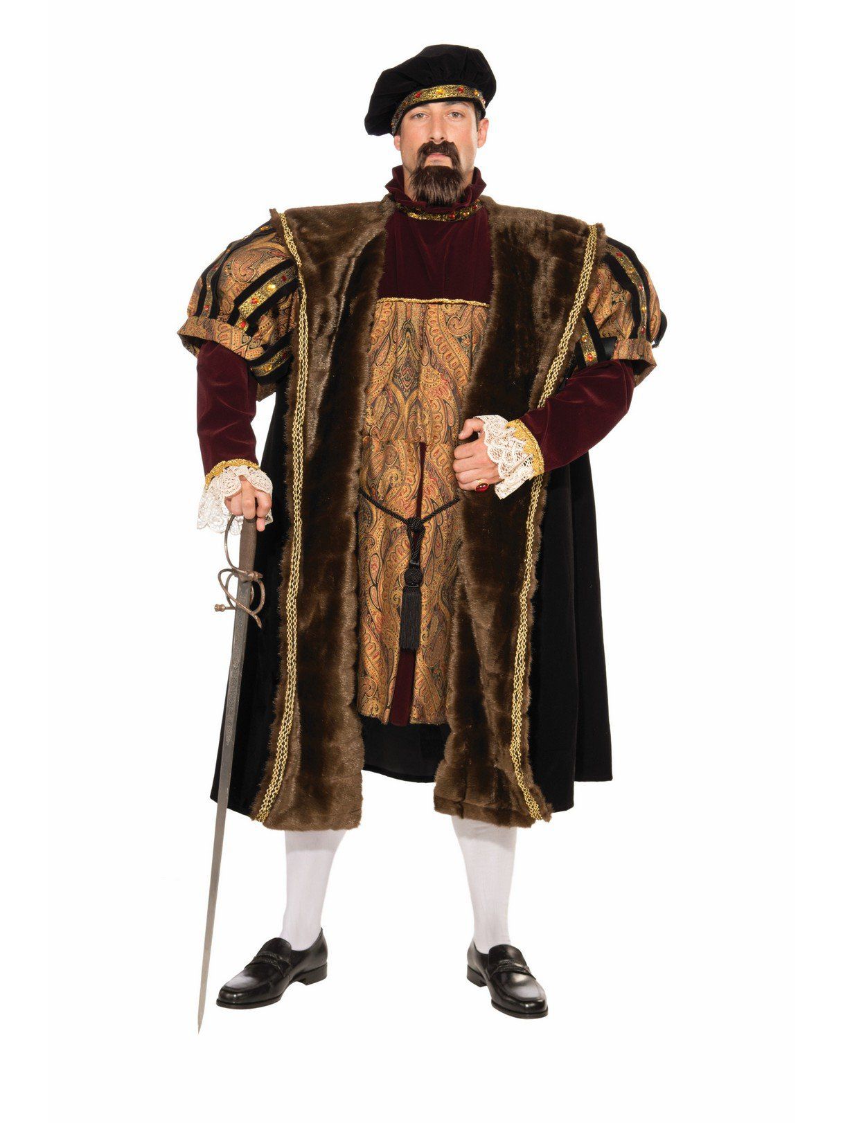 Men's Plus Size Henry VIII Costume - costumes.com