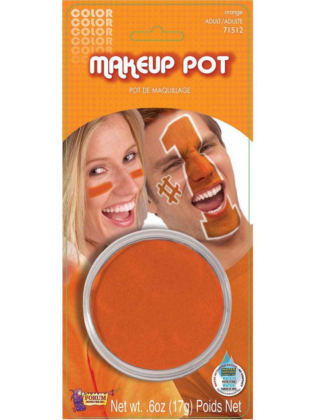 Face Paint Pot - Orange - costumes.com