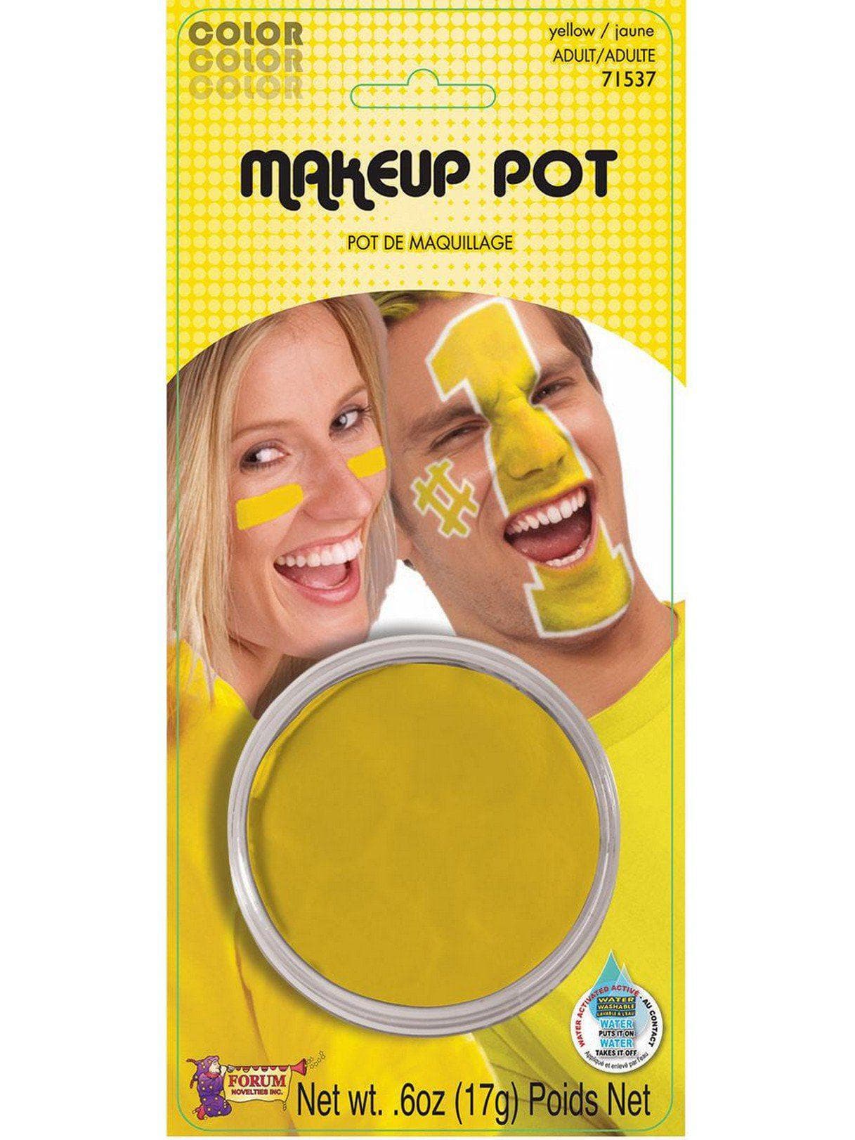 Face Paint Pot - Yellow - costumes.com