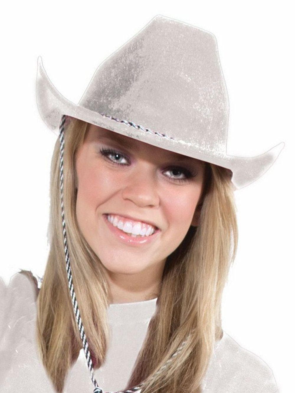 Adult White Cowboy Hat - costumes.com