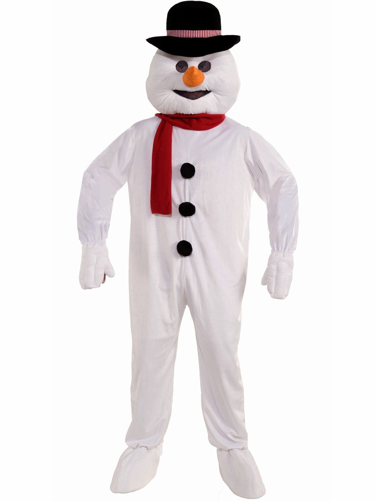 Adult Snowman Mascot Costume - costumes.com