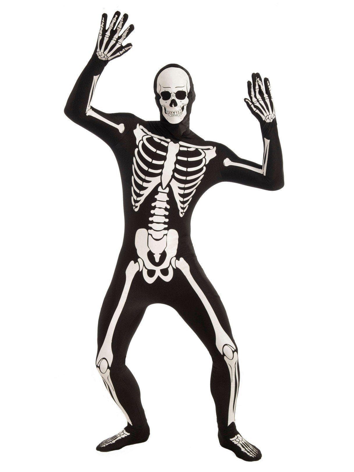 Adult Disappearing Man Skeleton Costume - costumes.com