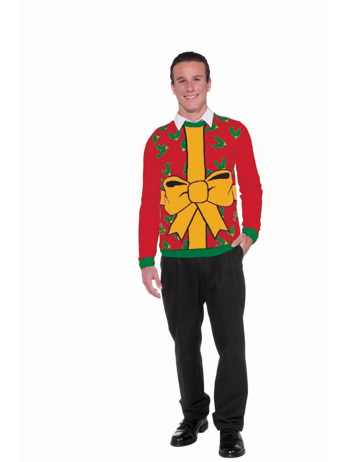 Adult Christmas All Wrapped Up Sweater - costumes.com