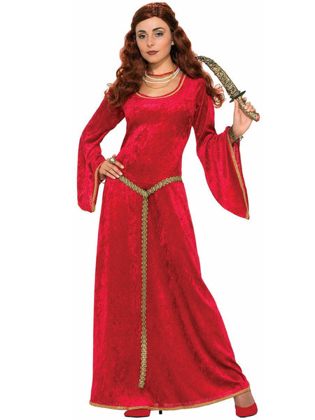 Adult Ruby Sorceress Renaissance Costume