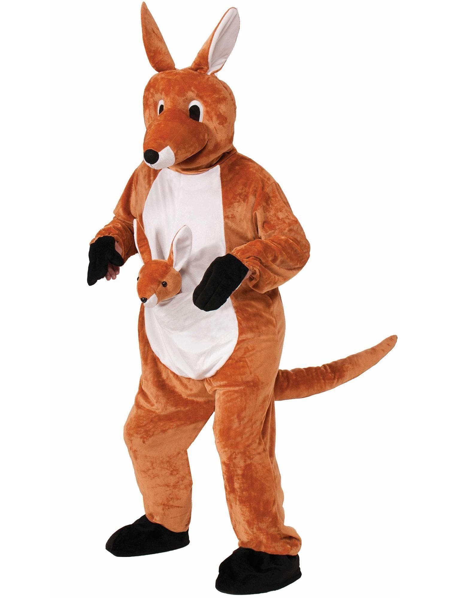 Adult Jumpin Jenny Kangaroo Mascot Costume - costumes.com