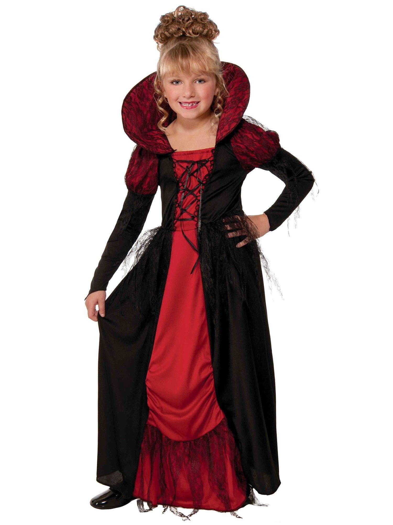 Kid's Vampiress Queen Costume - costumes.com