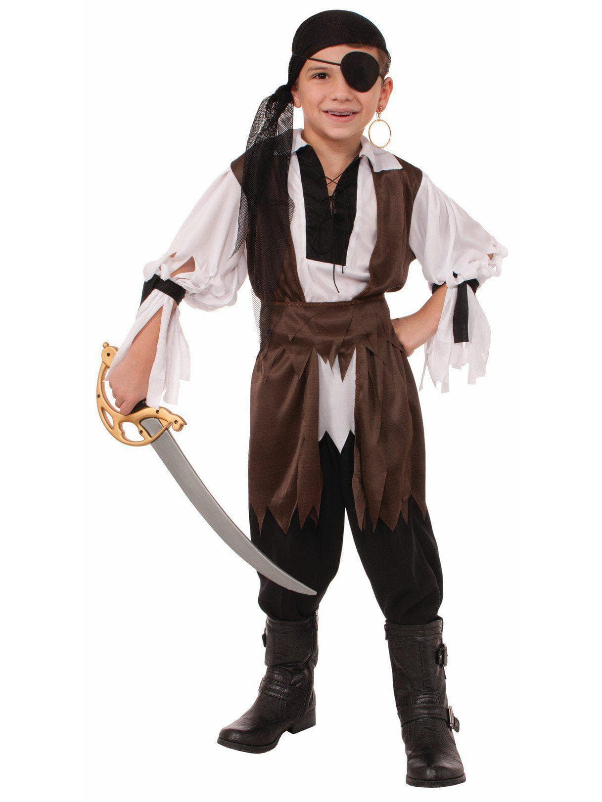 Boys' Caribbean Pirate Costume - costumes.com