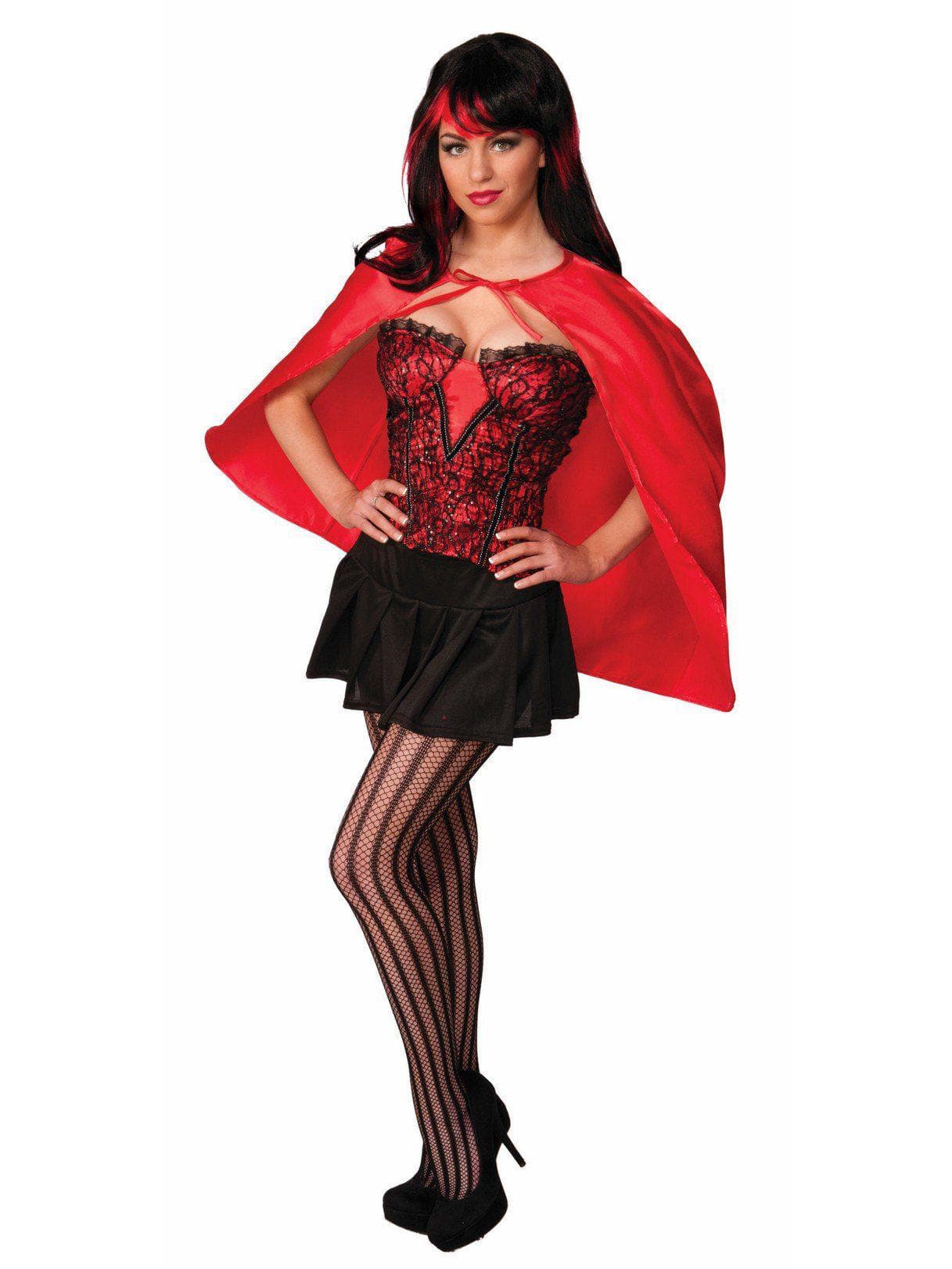 Adult Shirt Red Cape - costumes.com