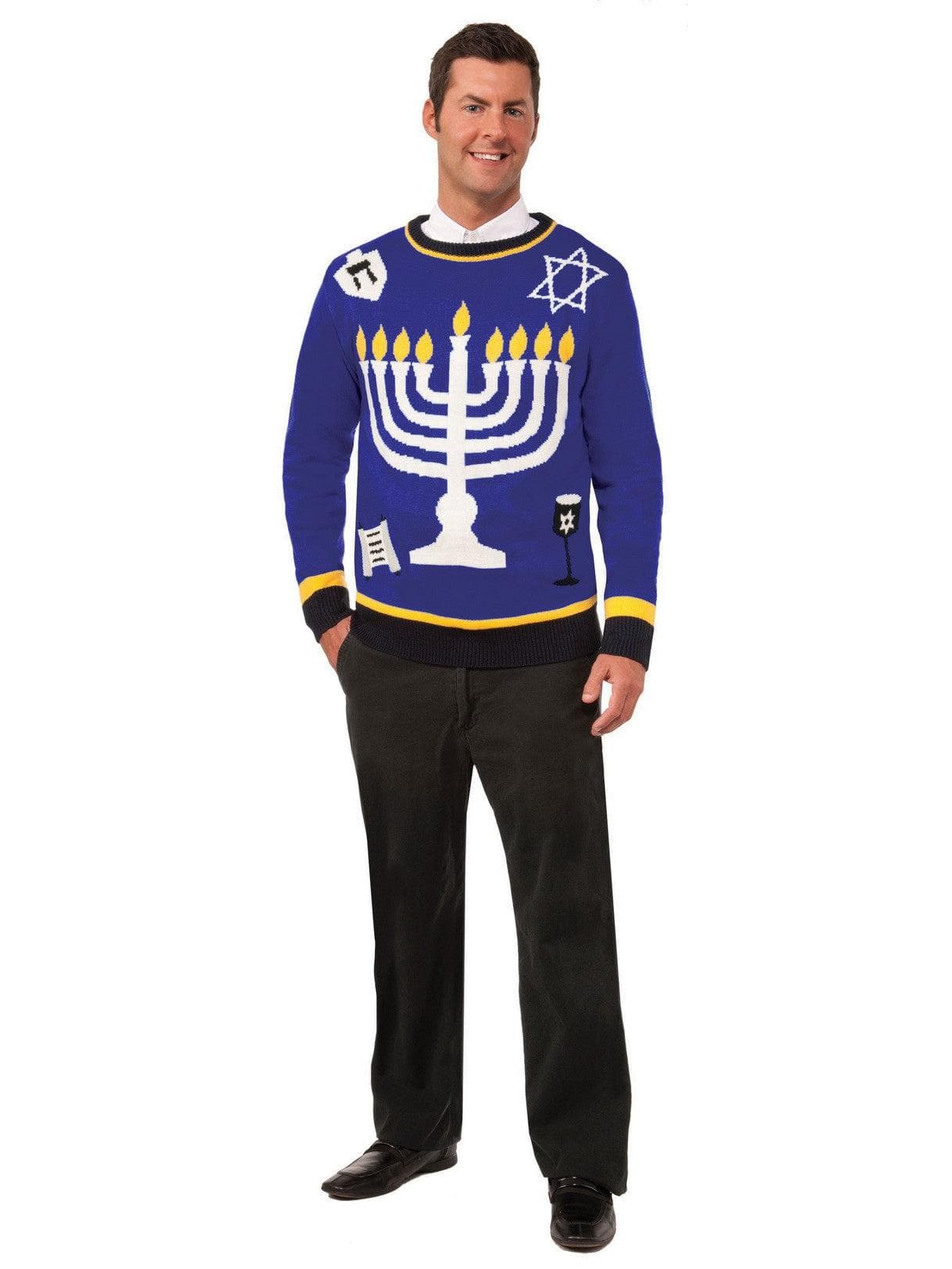 Adult Chanukah Outrageous Sweater - costumes.com