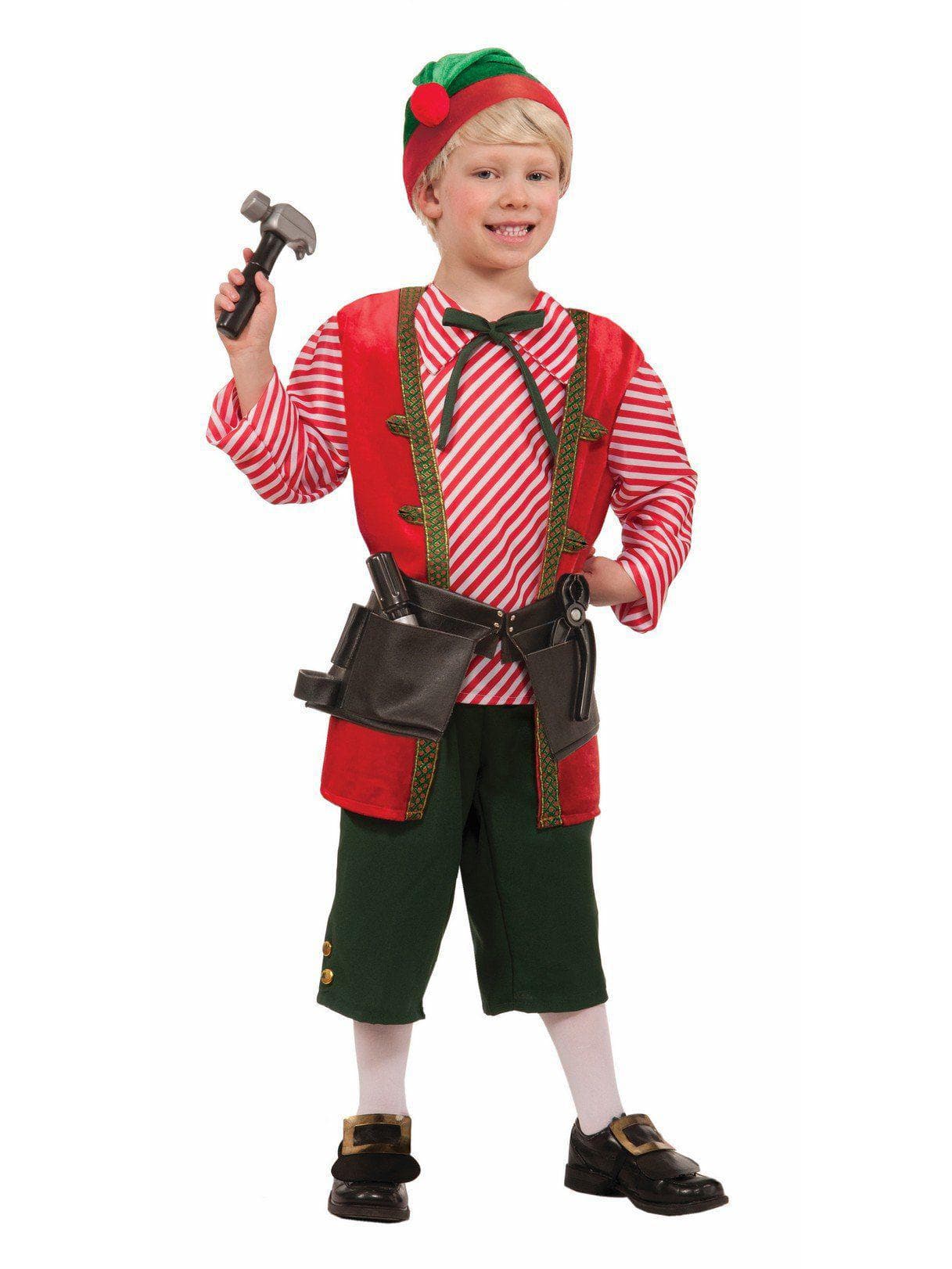Kid's Toy Maker Elf Costume - costumes.com