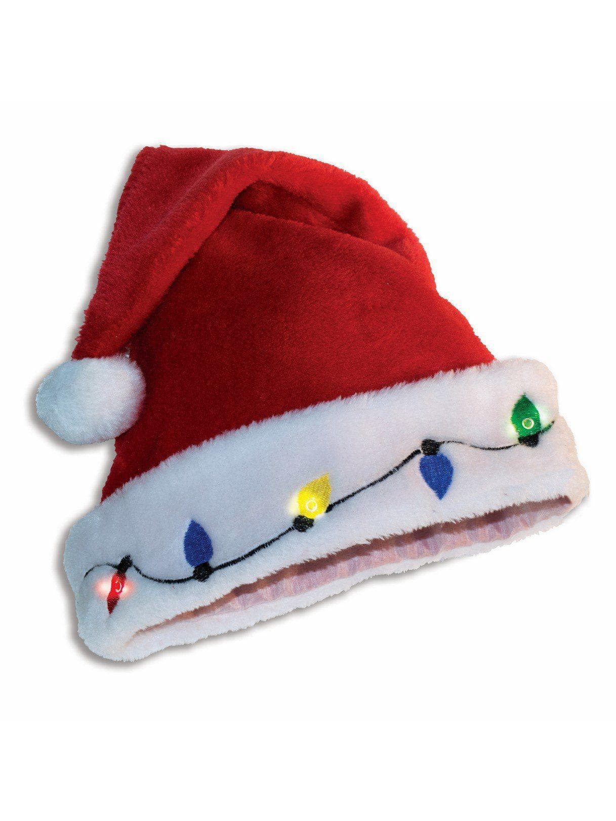 Adult Light Up Santa Hat - costumes.com