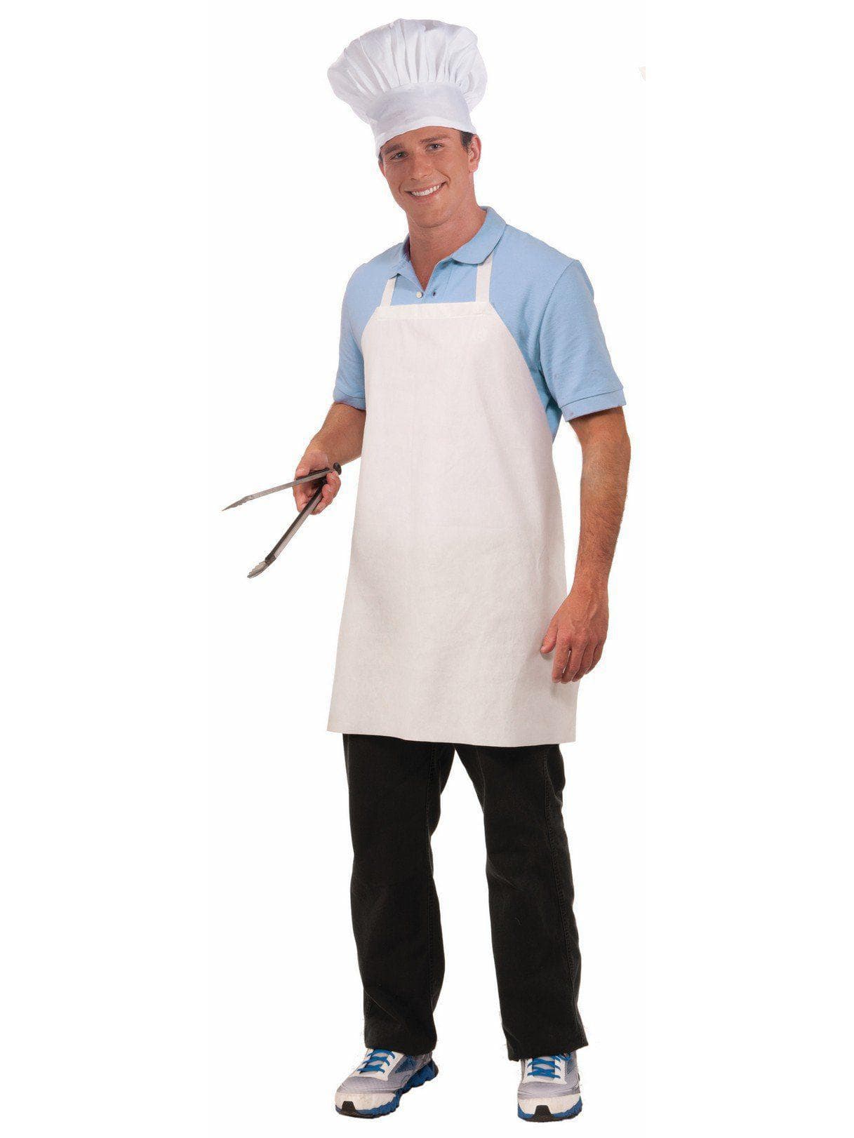 Adult White Chef's Apron - costumes.com