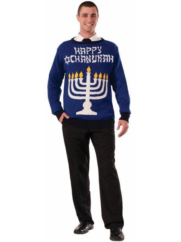 Mens Chanukah Adult Sweater - costumes.com