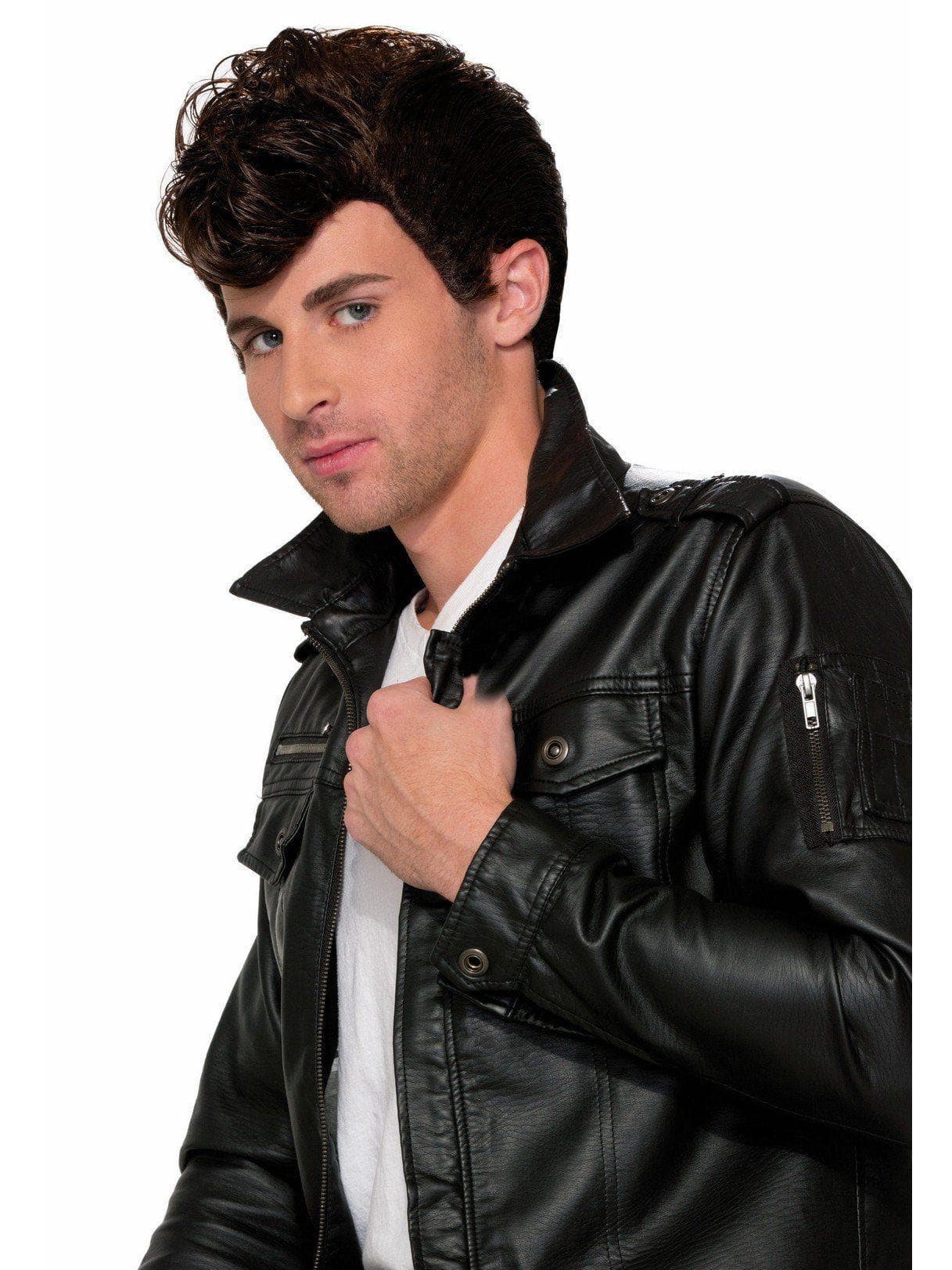 Adult Brown Greaser 1950's Wig - costumes.com