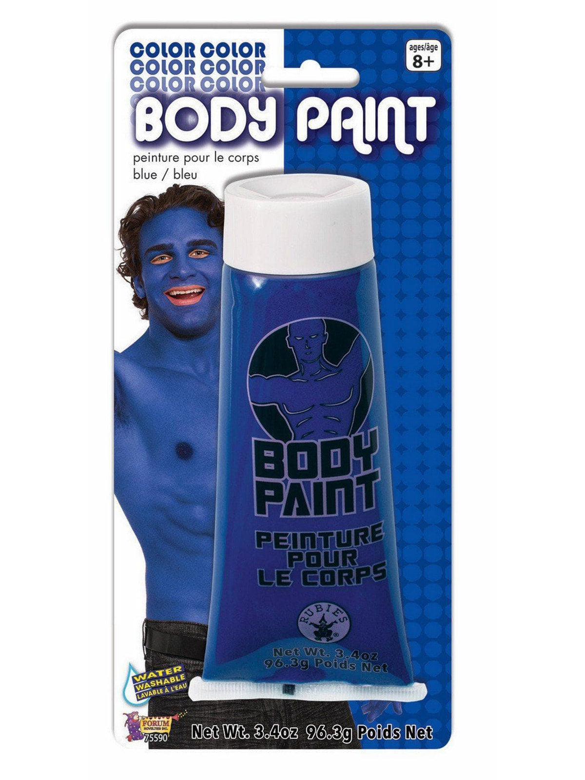Blue Body Paint