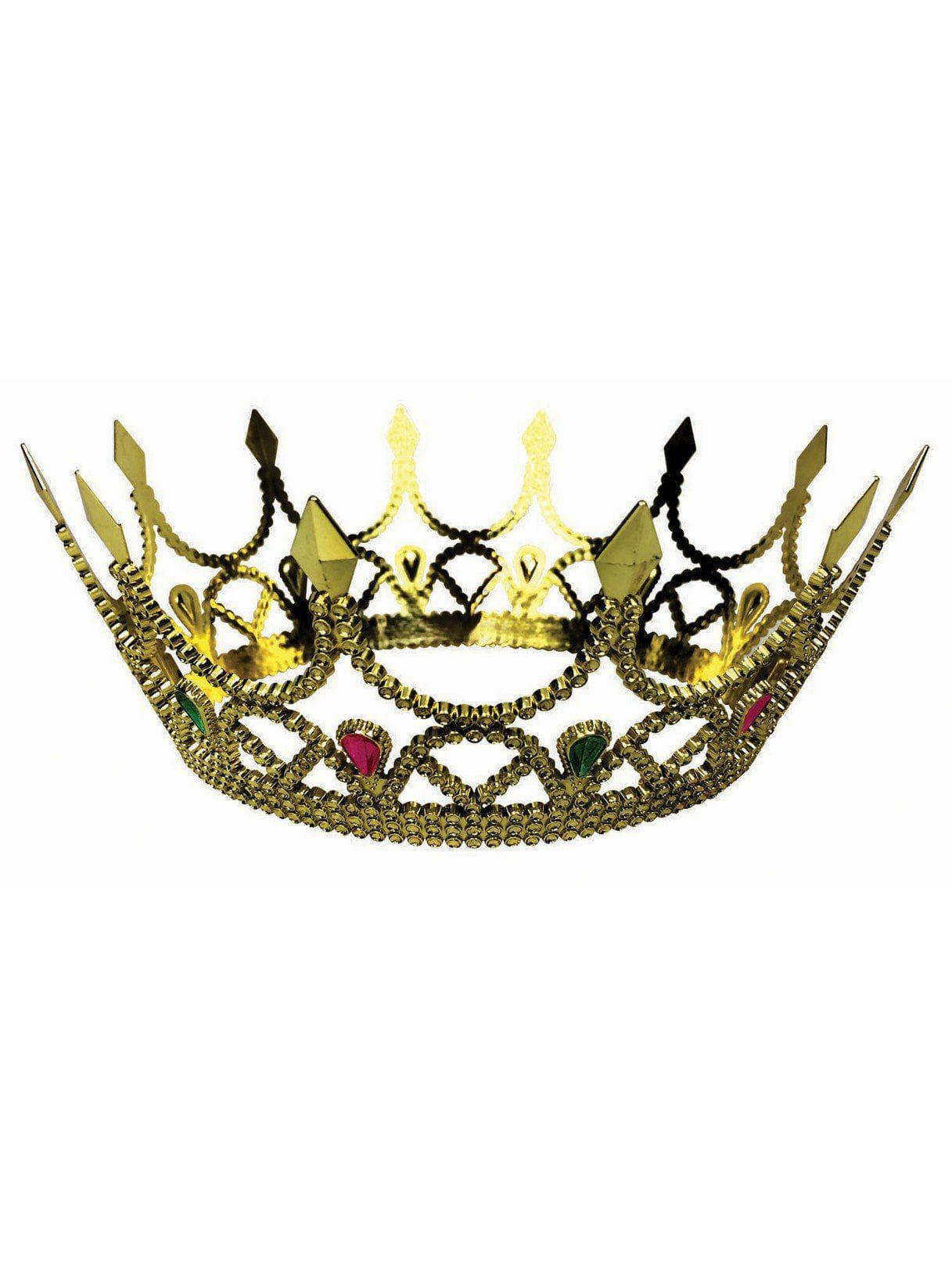 Adult Gold Regal Queen Crown - costumes.com