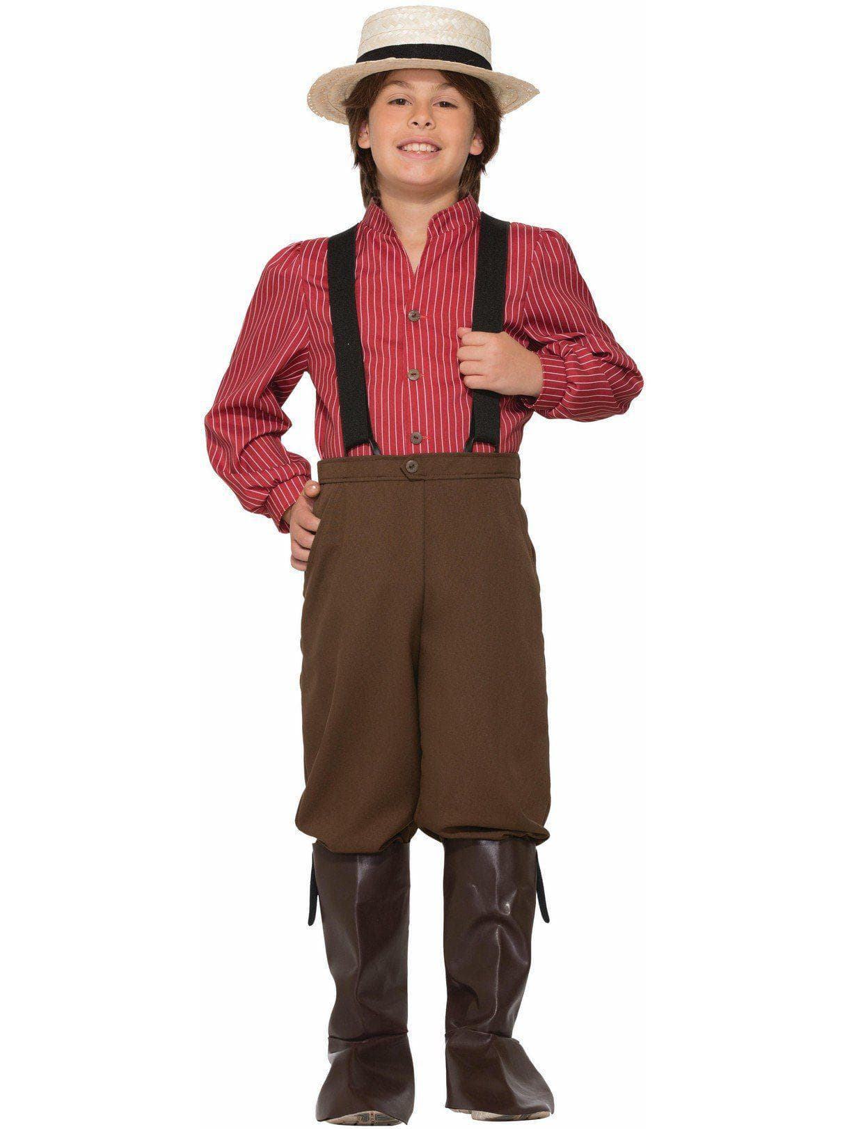 Kid's Pioneer Boy Costume - costumes.com