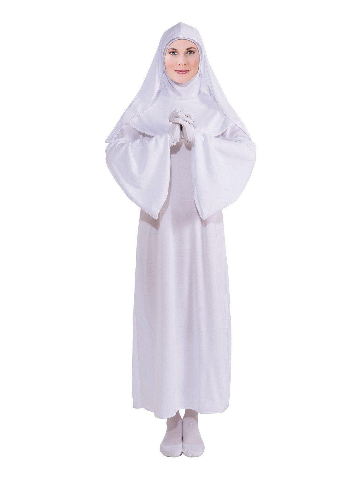 Women's White Nun Costume - costumes.com
