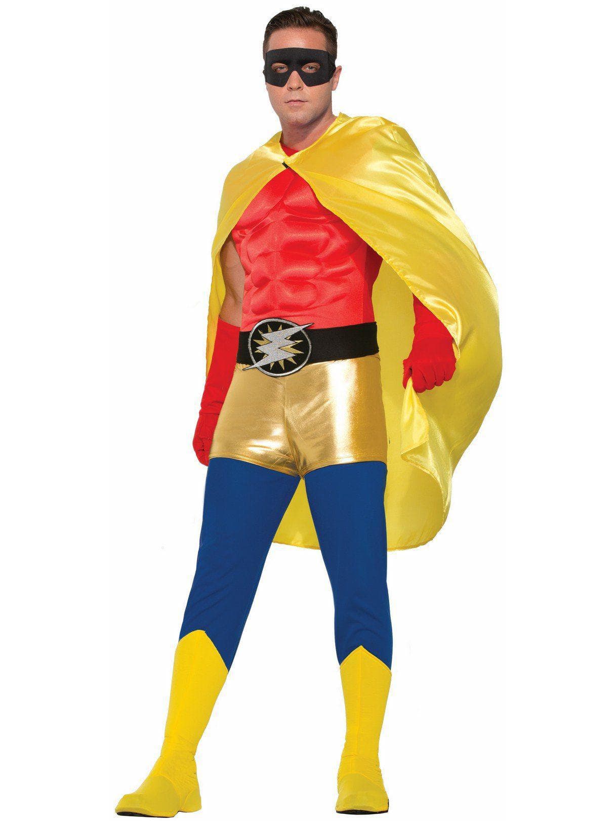 Adult Yellow Satin Cape - costumes.com
