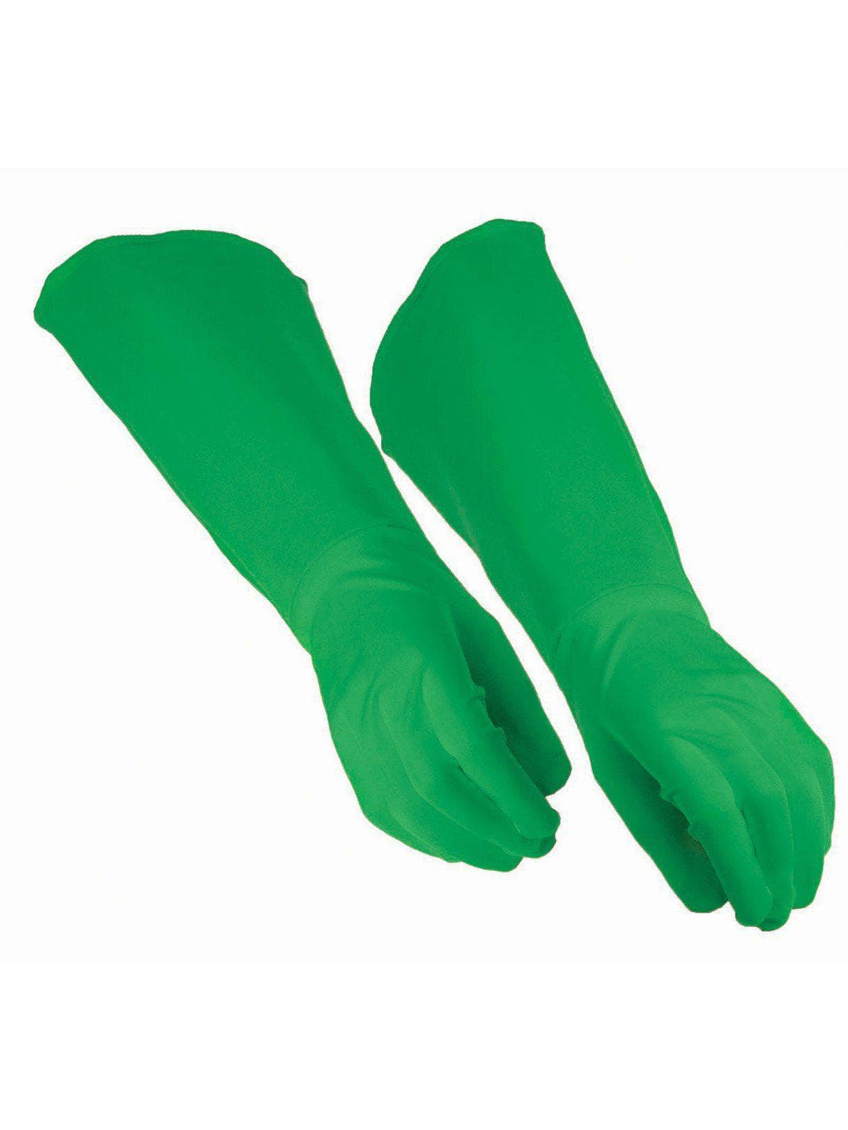 Hero Gauntlet Gloves Green - costumes.com