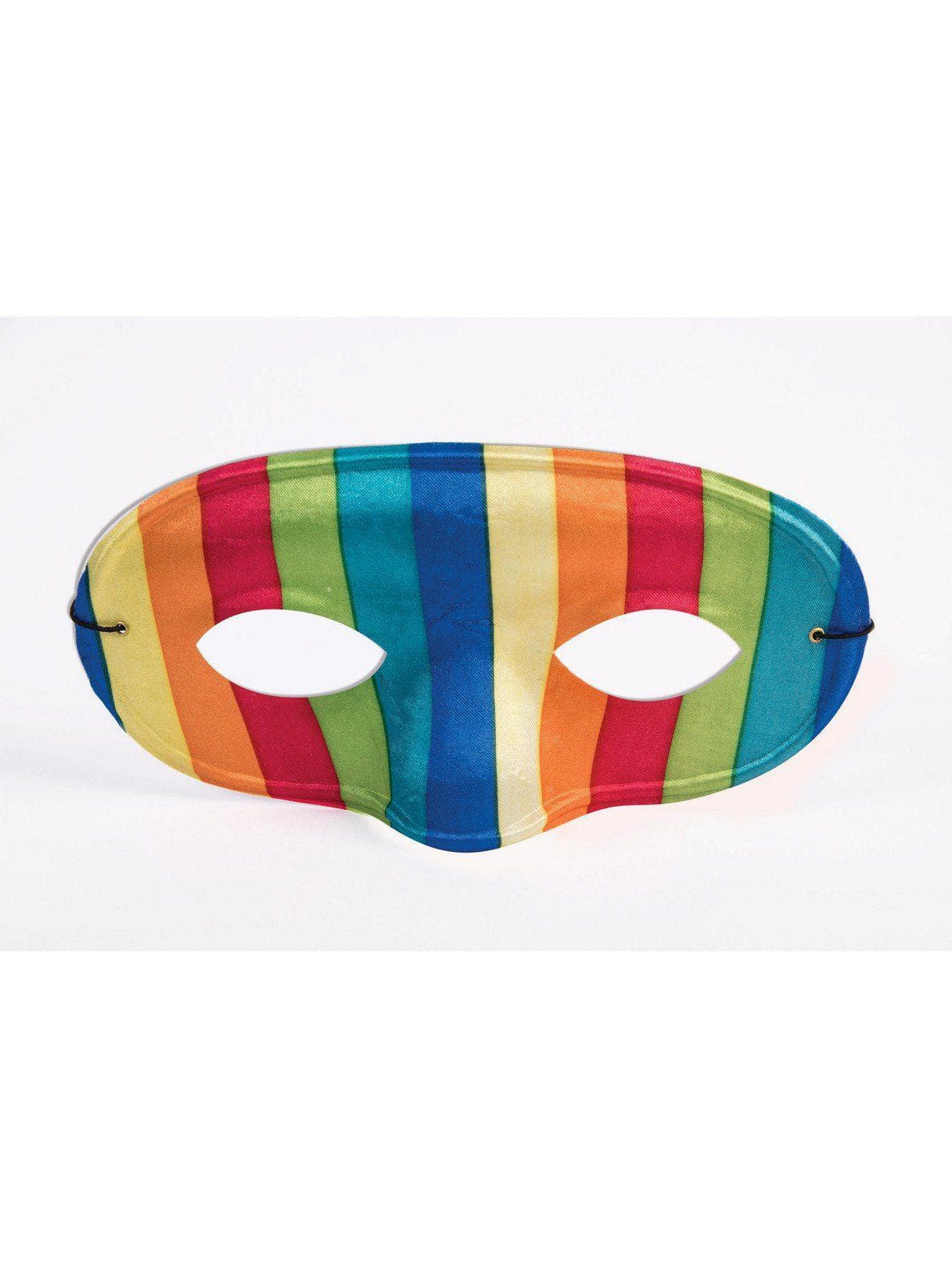 Adult Rainbow Domino Eye Mask - costumes.com