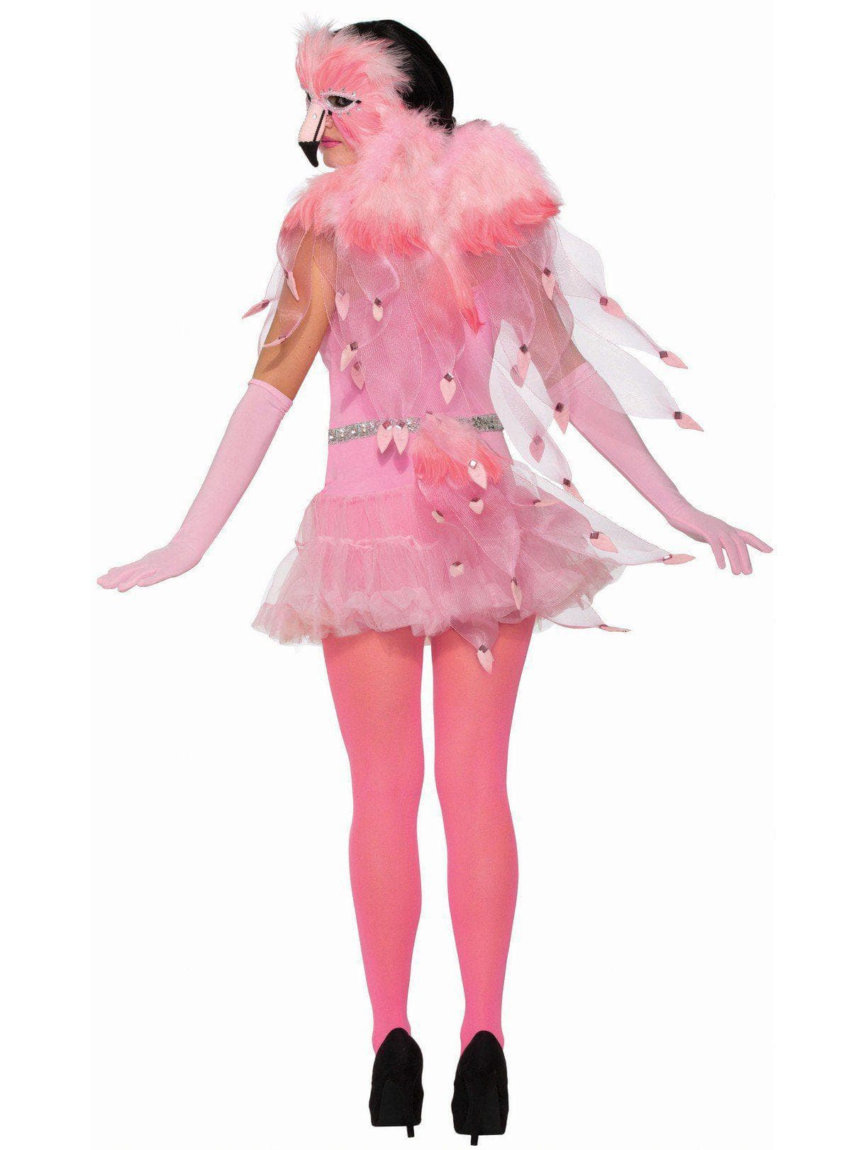 Flamingo Feather Wings - costumes.com