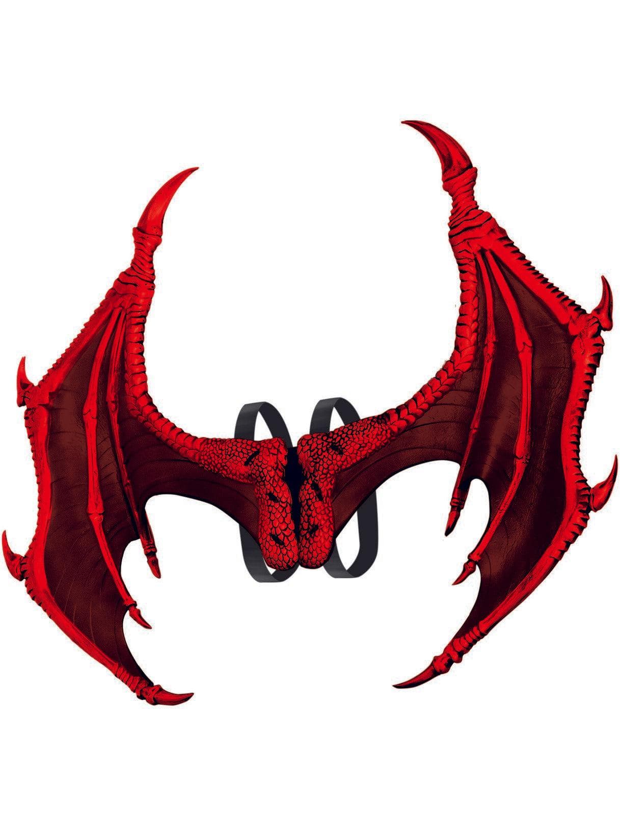 Adult Red Demon Wings - costumes.com